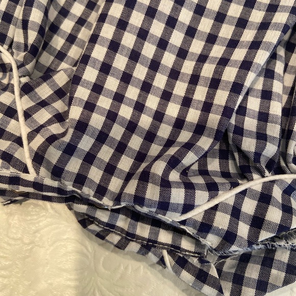 Checked Blue & White Sailor One piece suit - Picture 5 of 8